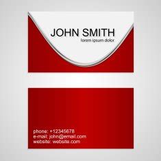 Vector creative business cards N4 free image download