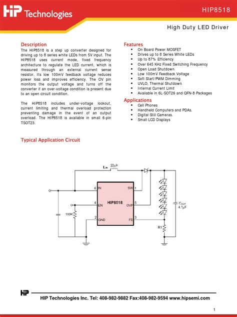 HIP8518 Lab Handbook | Descargar gratis PDF | Amplifier | Power Supply