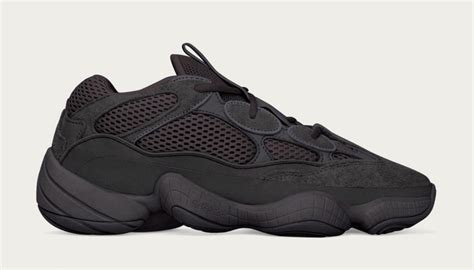 adidas Yeezy 500 "Utility Black" Release Info - JustFreshKicks