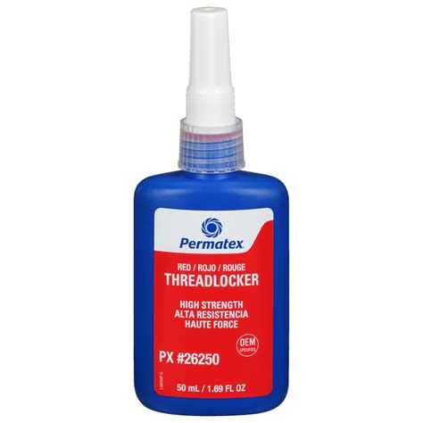 Permatex® Permanent Strength Threadlocker Red, 50 ML - Permatex