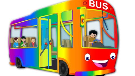 Wheels on the bus nursery rhymes music for kids baby videos for children kids tv - YouTube