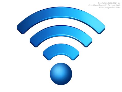 PSD wireless icon | PSDgraphics