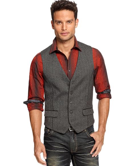 INC International Concepts Vest, Lassus Vest - Mens Men's Vests - Macy ...