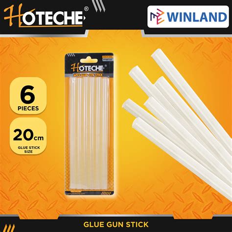 Hoteche Tools by Winland 6pcs Glue Gun Stick 200 x 11mm P700162 ...