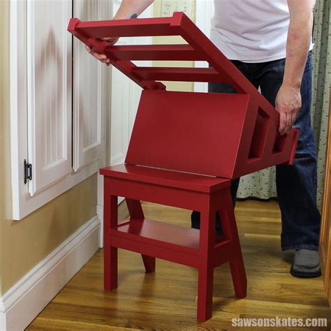 How to Make a DIY Ladder Chair (Step-by-Step Plans) | Saws on Skates®