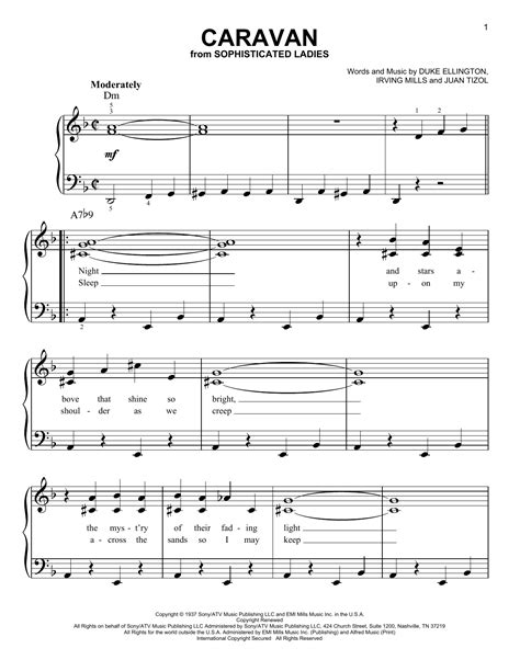 Caravan | Sheet Music Direct