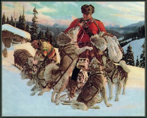 Companions of the Trail by Arnold Friberg [Mountie / Royal Canadian Mounted Police] | Western ...