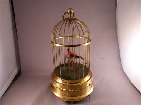 Antique Singing Bird Music Box