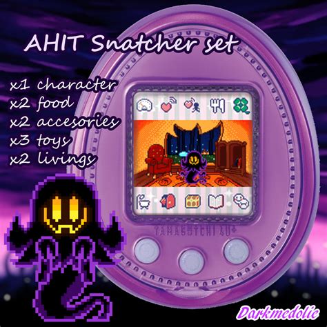 Snatcher tamagotchi 4U character download set - medo's Ko-fi Shop - Ko ...