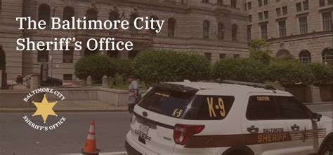 Welcome to the Baltimore City Sheriff’s Office | Baltimore City Sheriff's Office