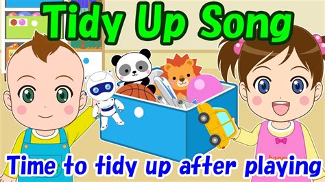 【Tidy Up Song】Educational videos | Nursery Rhymes | Kids Songs ...