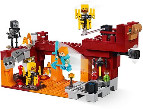 Buy LEGO Minecraft - The Blaze Bridge at Mighty Ape NZ