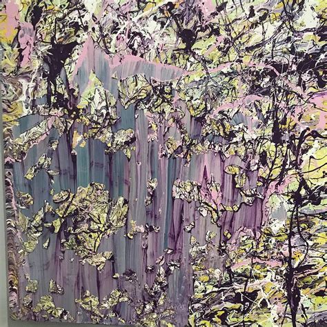 Purple forest Painting by James Baker - Fine Art America