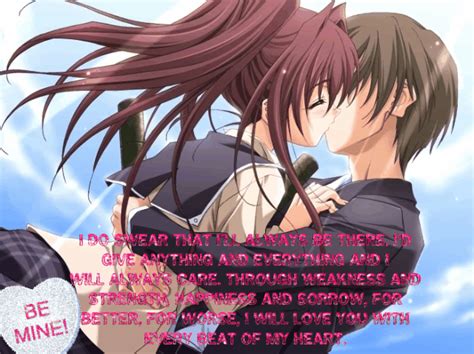 Anime Love Quotes Wallpaper | The Glitter