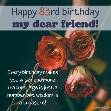 Beautiful Happy 83rd Birthday Images and Greeting Cards