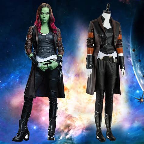 Aliexpress.com : Buy 2017 New Gamora Costume Guardians of the Galaxy 2 ...