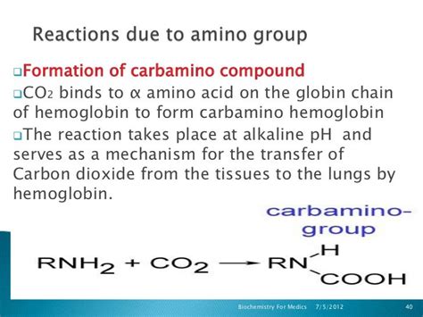 Chemistry of amino acids