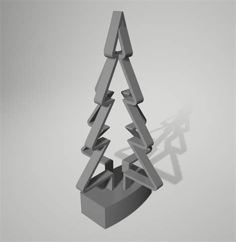 Christmas Tree for LED Chain of Lights by eSeL | Download free STL model | Printables.com