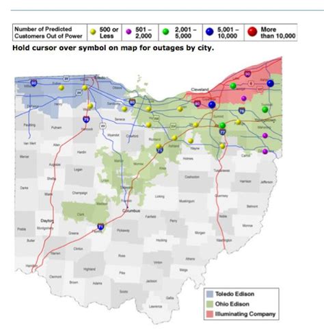 First Energy Power Outage Map - Maping Resources