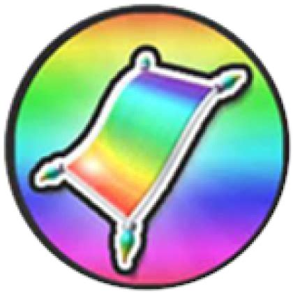 Deluxe Rainbow Magic Carpet - Roblox