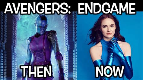 Avengers: Endgame - Famous Stars Before and After [Real Name And Age] Stars Then And Now 2019 ...