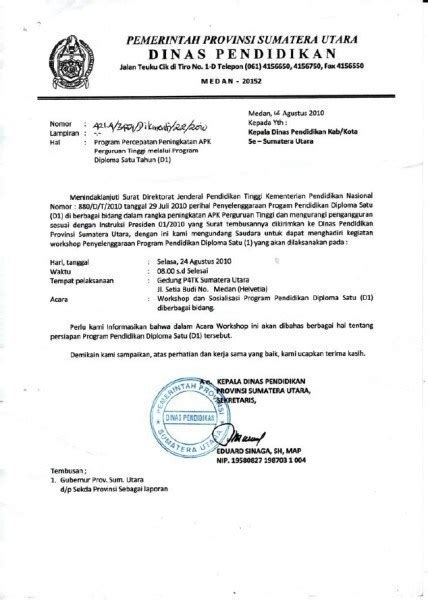 20+Contoh Surat Dinas Terbaru Dan Terlengkap