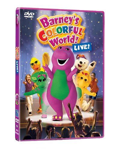 Amazon.com: Barney's Colorful World! Live! : Movies & TV