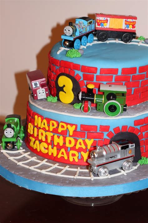 Delightful Slice: Thomas the Train Cake