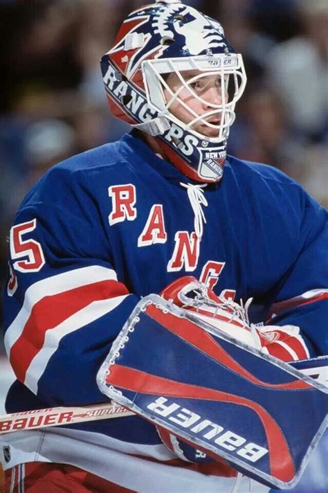 Mike Richter | Rangers hockey, Hockey goalie, Nhl hockey teams