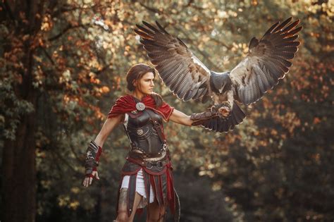 Kassandra & Ikaros - Cosplay von Kassandra aus dem Spiel Assassin´s Creed Odyssey | Assassins ...