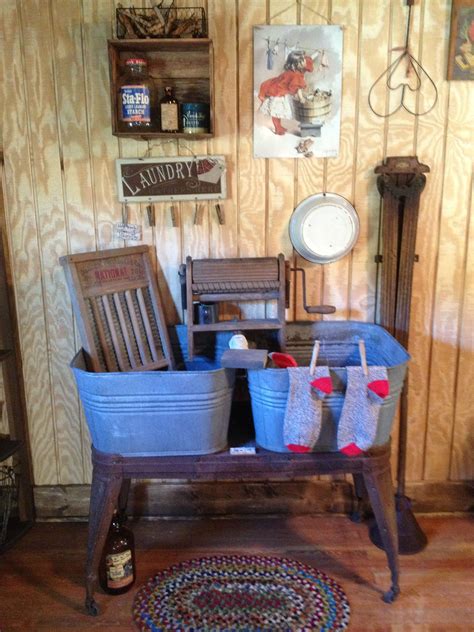 Old laundry display... | Primitive laundry rooms, Vintage laundry ...