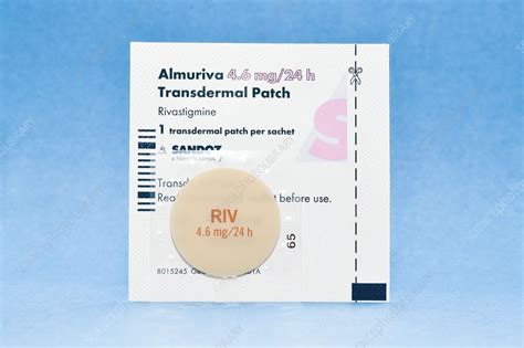 Rivastigmine dementia treatment patch - Stock Image - C038/7531 ...