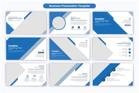 Creative business PowerPoint presentation slides template design. Use for modern keynote ...