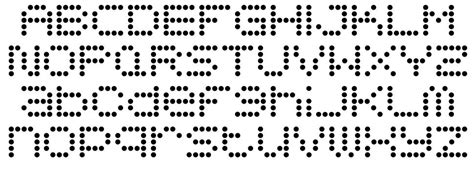 5x5 Dots font by dustBUST | FontRiver