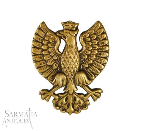 Polish Eagle Cap Badges - Sarmatia Antiques