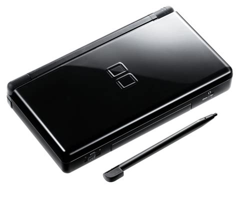 Nintendo DS Lite Black Console with Professor Layton and the Curious Village (Nintendo DS ...