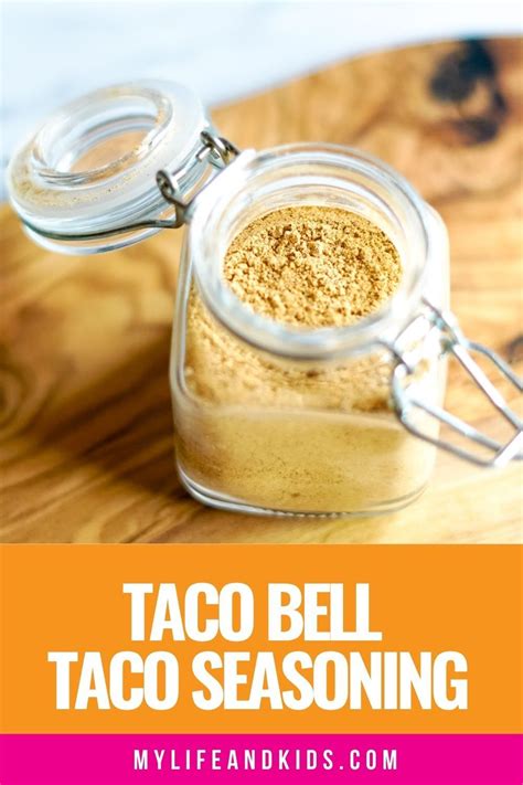 Copycat Taco Bell Taco Seasoning Recipe | Recipe | Seasoning recipes ...