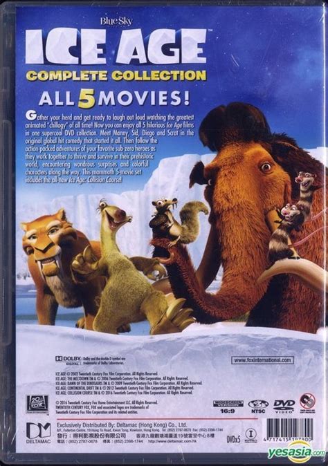 YESASIA: Ice Age Complete Collection (DVD) (Includes All 5 Movies) (Hong Kong Version) DVD ...