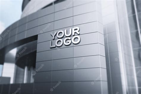 Premium PSD | Outdoor signs Logo mockup editable psd