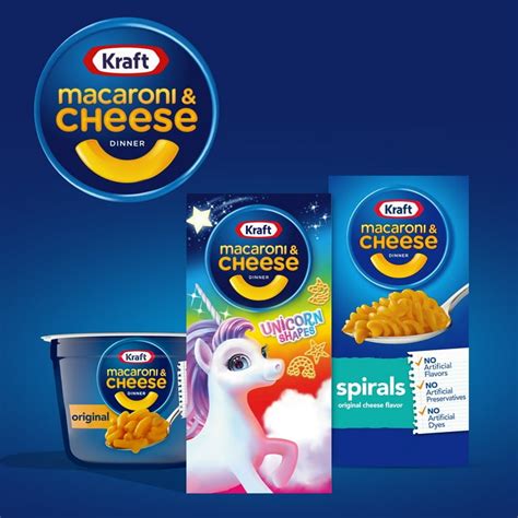 Kraft Macaroni And Cheese Shapes