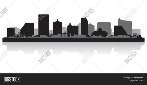 Atlantic City Skyline Vector & Photo (Free Trial) | Bigstock