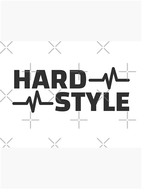 "Hardstyle Merchandise Logo Waveform Gift" Sticker by Team150Designz | Redbubble