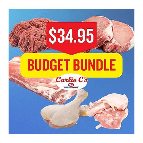 Carlie C's Meat Bundle - The Budget Bundle | Shop | Carlie C's