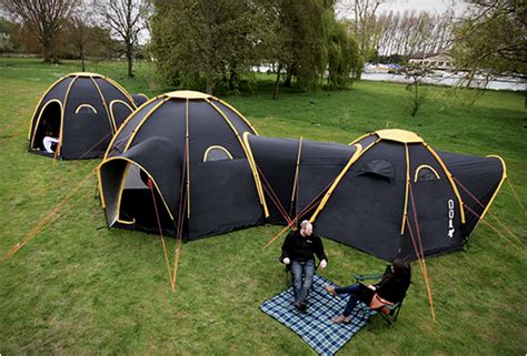 Connectable Pod Tents