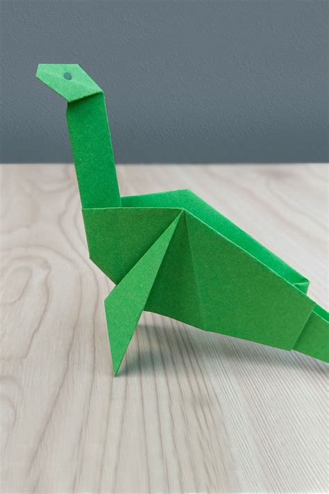 How To Make A Origami Dinosaur Easy - Origami