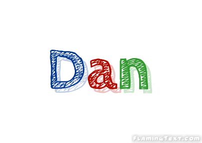 Dan Logo | Free Name Design Tool from Flaming Text