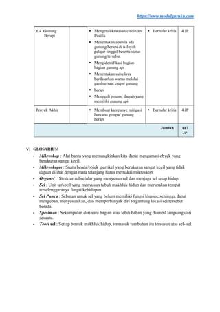 Alur Tujuan Pembelajaran (ATP) IPA Kelas 8 SMP Fase D | PDF | Free Download