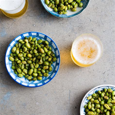 Roasted Edamame Snacks Recipe - Todd Porter and Diane Cu