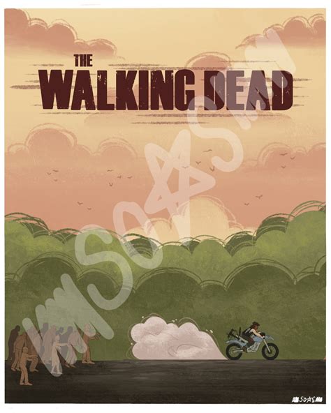 The Walking Dead Season 6 Poster - Etsy