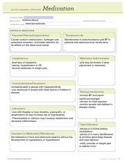 fludrocortisone.pdf - ACTIVE LEARNING TEMPLATE: Medication STUDENT NAME ...